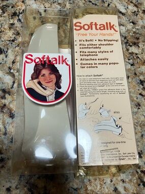 SoftWalk Telephone Handset Cushion in Cream